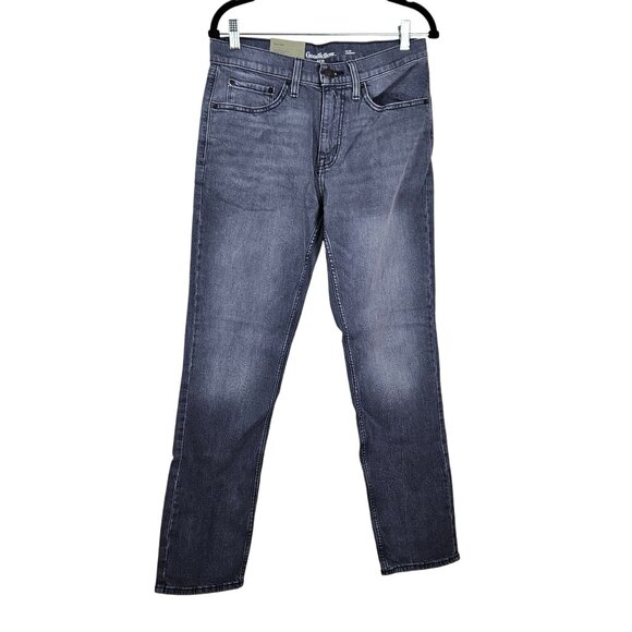 Goodfellow & Co Mens Straight Total Flex Slim Fit Blue Denim Jeans W30 L30 Work - Picture 1 of 9